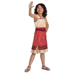 NWT Moana 2 Disney Costume Medium Girls Size Medium 7/8